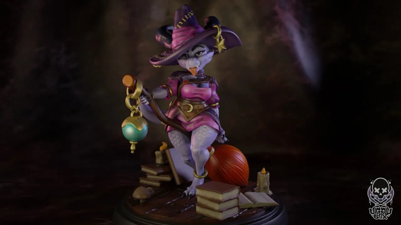 STL - Bruja Kobold Astrologa