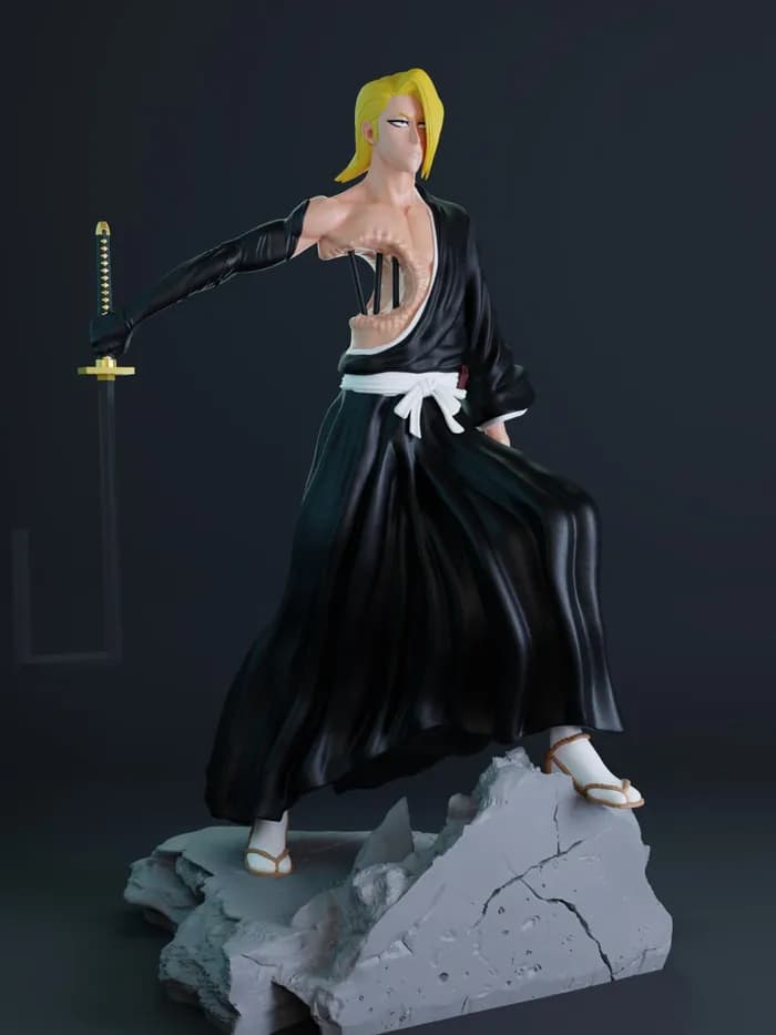 STL - bruno 3d bleach izuru kira render 2