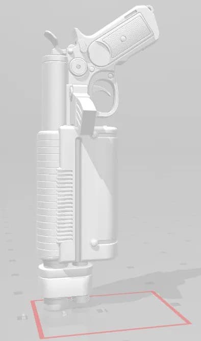 STL - Bryar pistol modelo K16