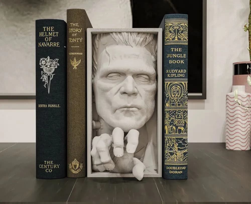 STL - Bucal de libro de Frankenstein
