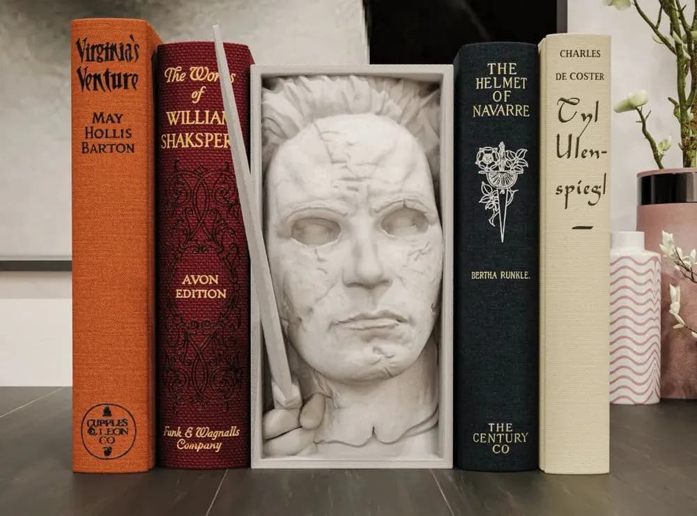 STL - Bucal de libro de Frankenstein render 2