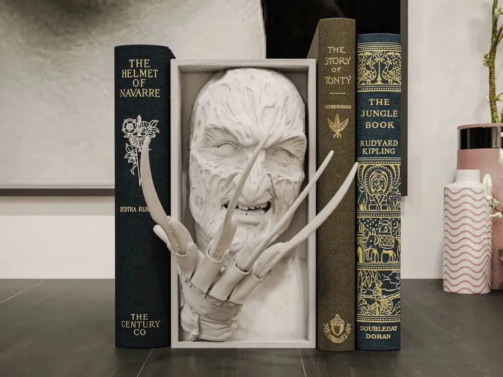 STL - Bucal de libro de Frankenstein render 5