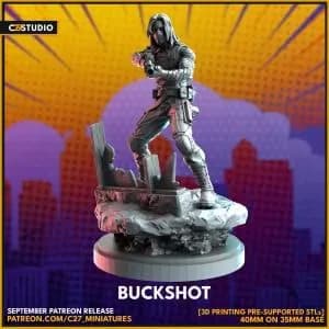 STL - Buckshot figura