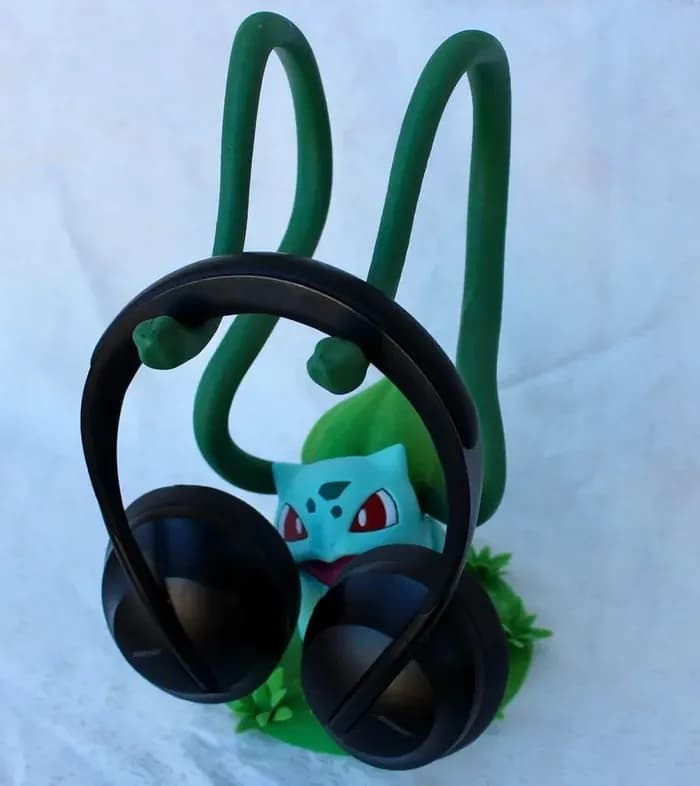 STL - bulbasaur headphone stand