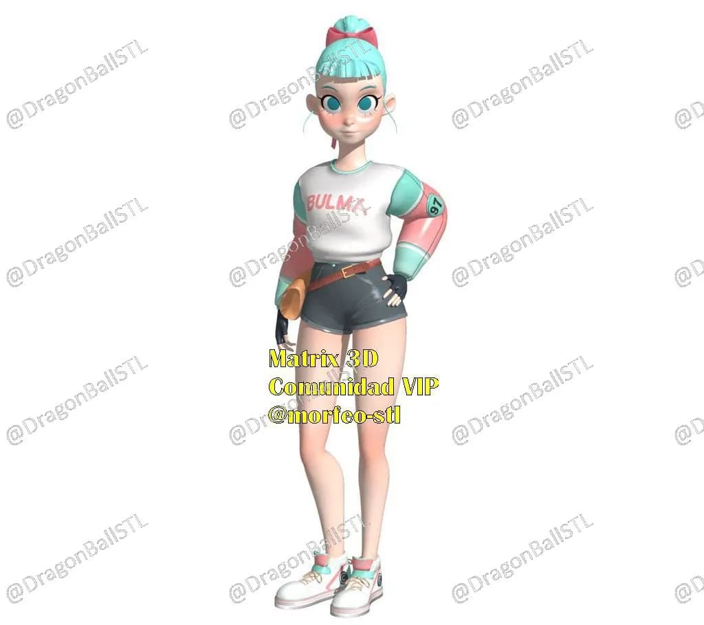 STL - Bulma Estilo Anime