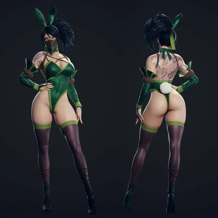 STL - bunnyakali arp beta v02 mustardui