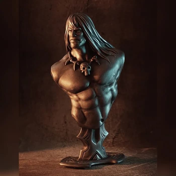 STL - bust pack marvel dc david osman render 3
