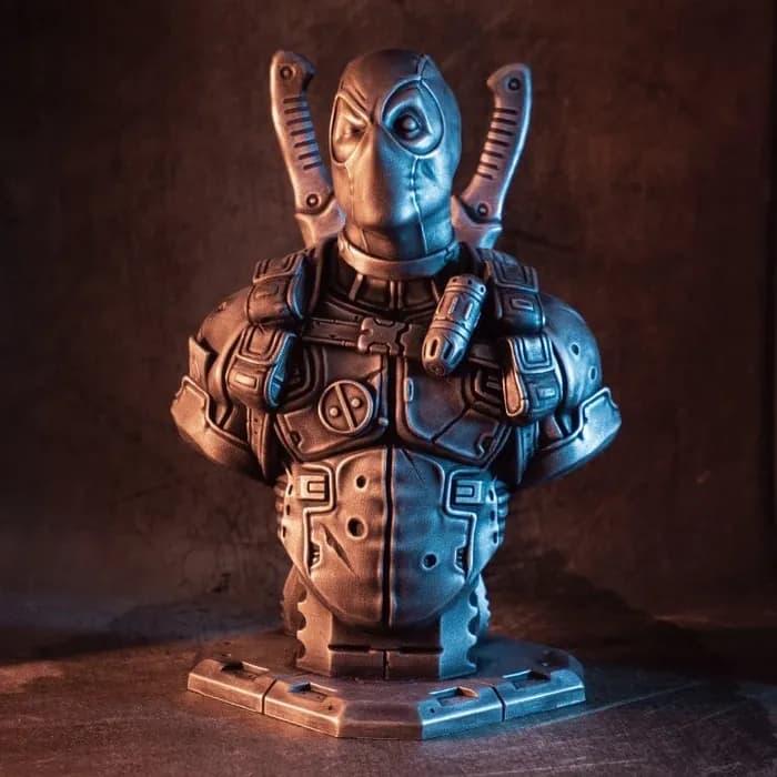STL - bust pack marvel dc david osman render 5