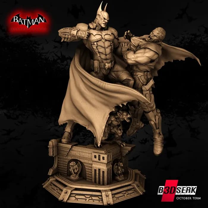 STL - Busto Batman Arkham Knight