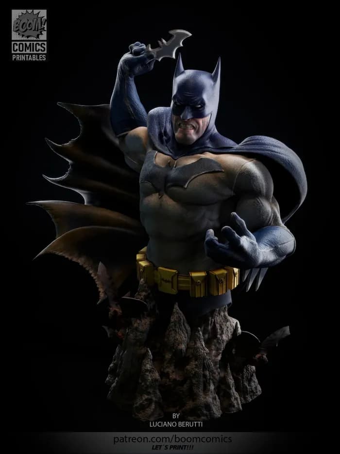 STL - busto batman boomcomics