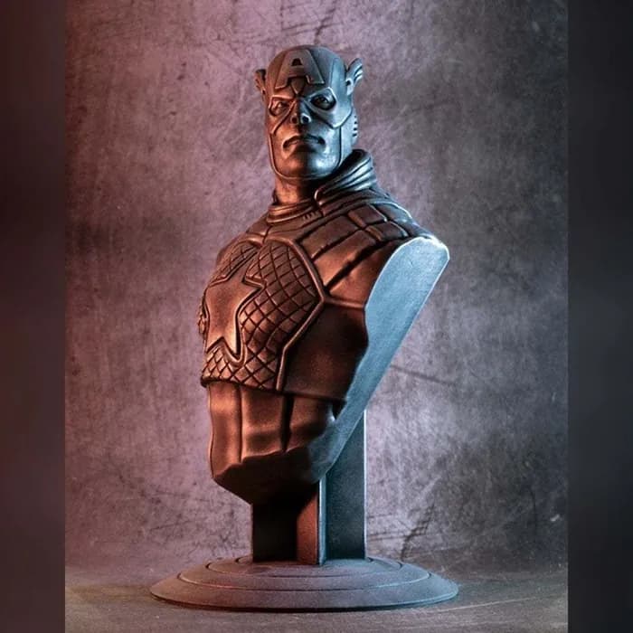 STL - Busto Clásico del Capitán América