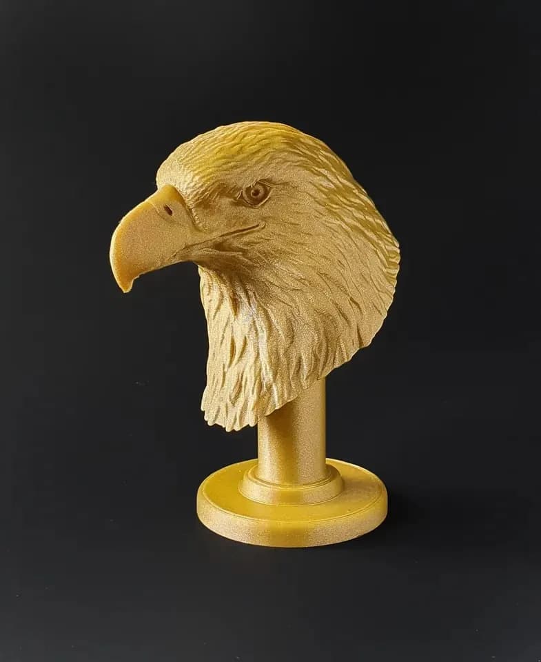 STL - Busto de águila calva 2