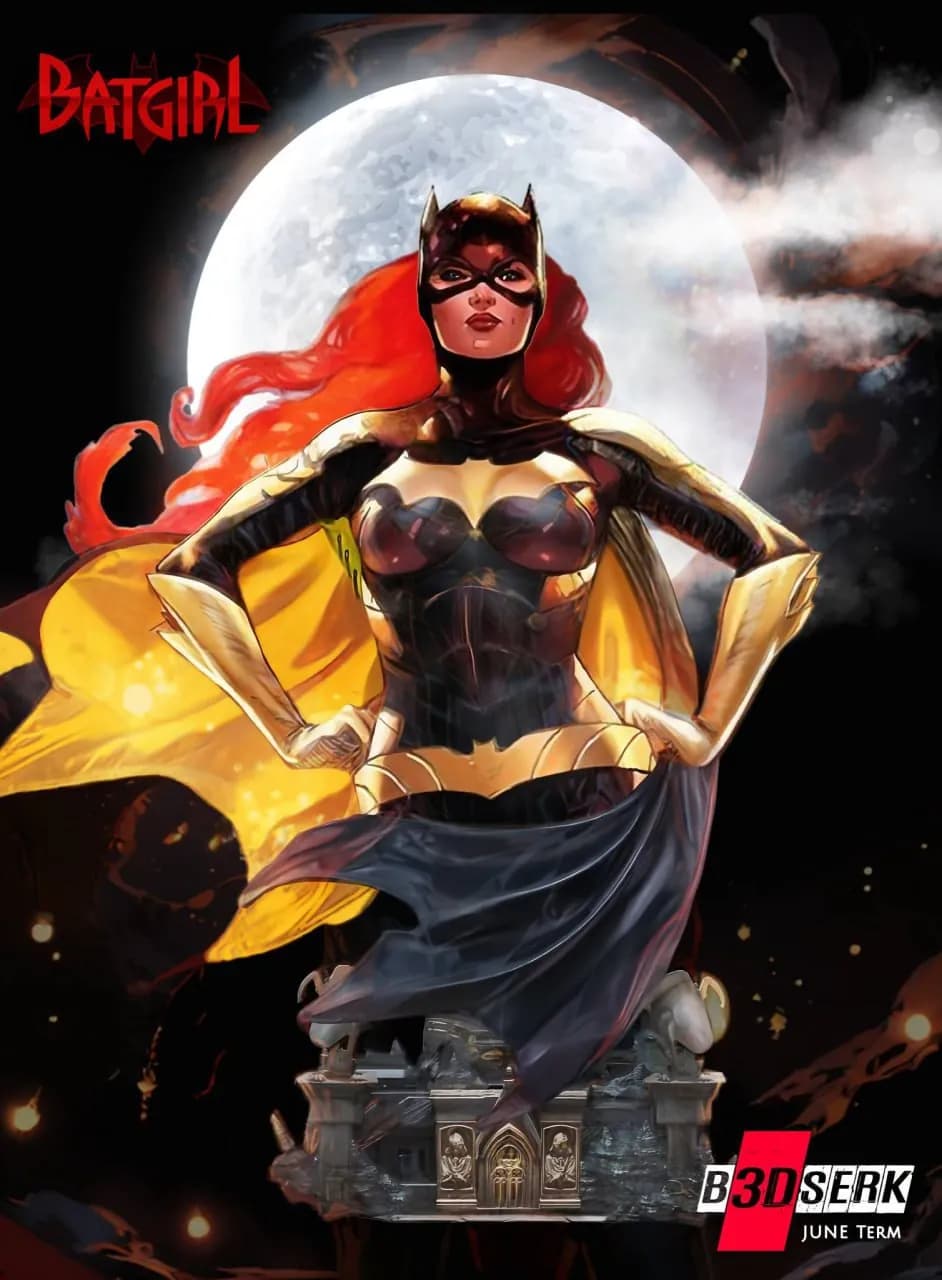 STL - Busto de Batgirl 4