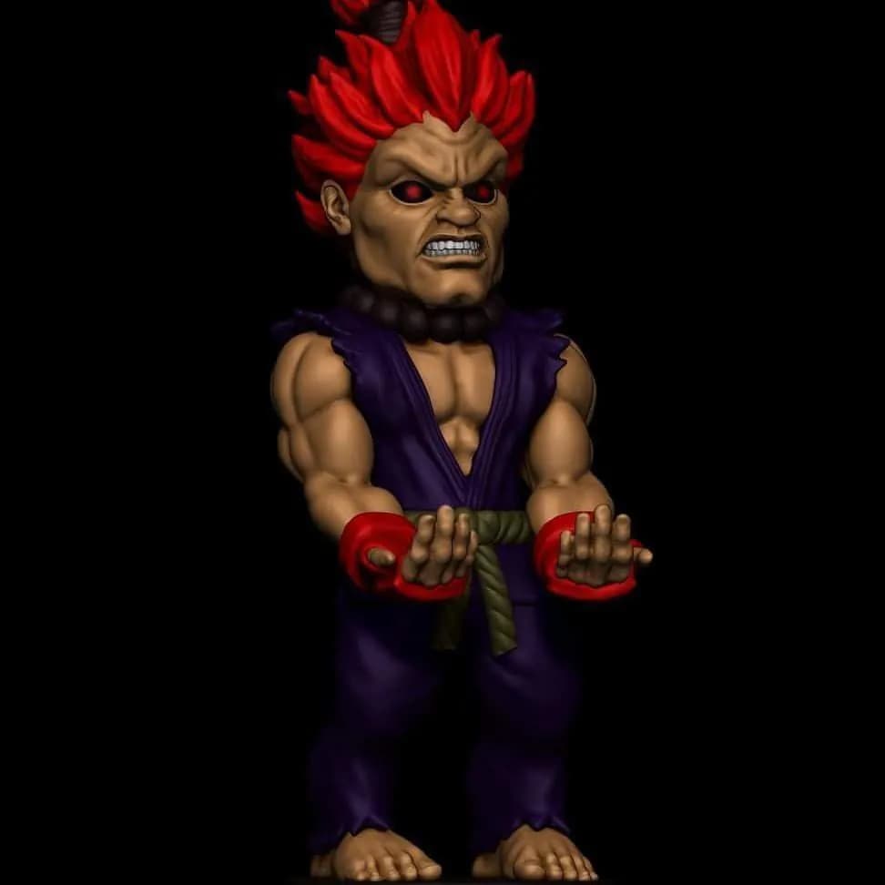 STL - Busto de Batman 4 render 2