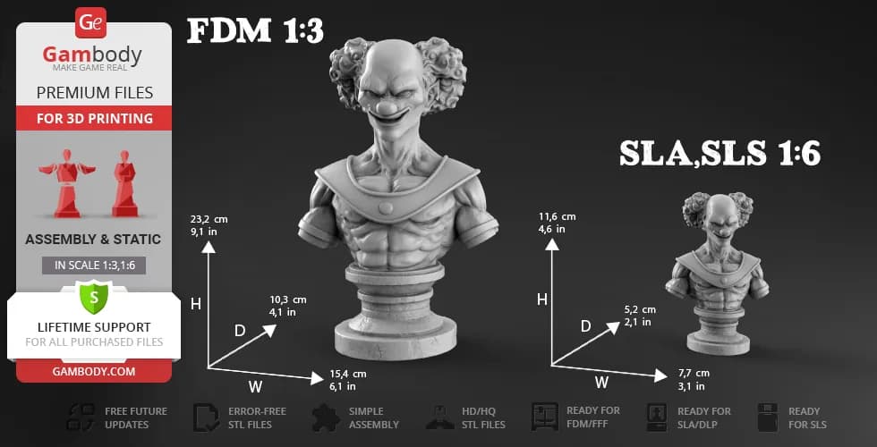 STL - Busto de Belmod