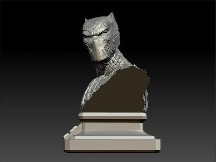 STL - Busto de Black Panther 2