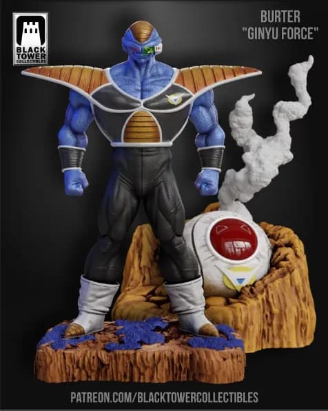 STL - Burter "Ginyu Force" Bust