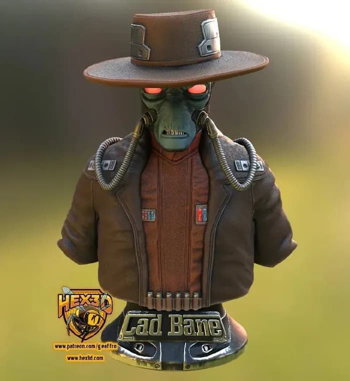 STL - Busto de Cad Bane