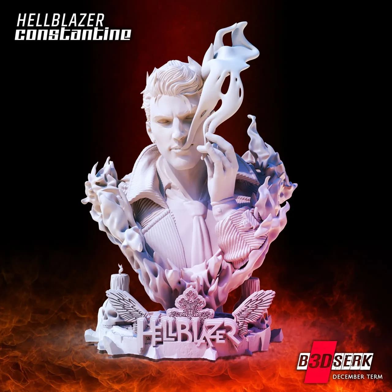 STL - Busto de Constantine Hellblazer 2