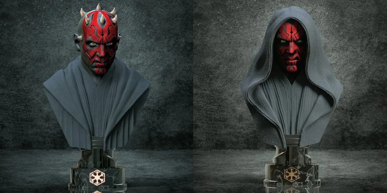 STL - Busto de Darth Maul