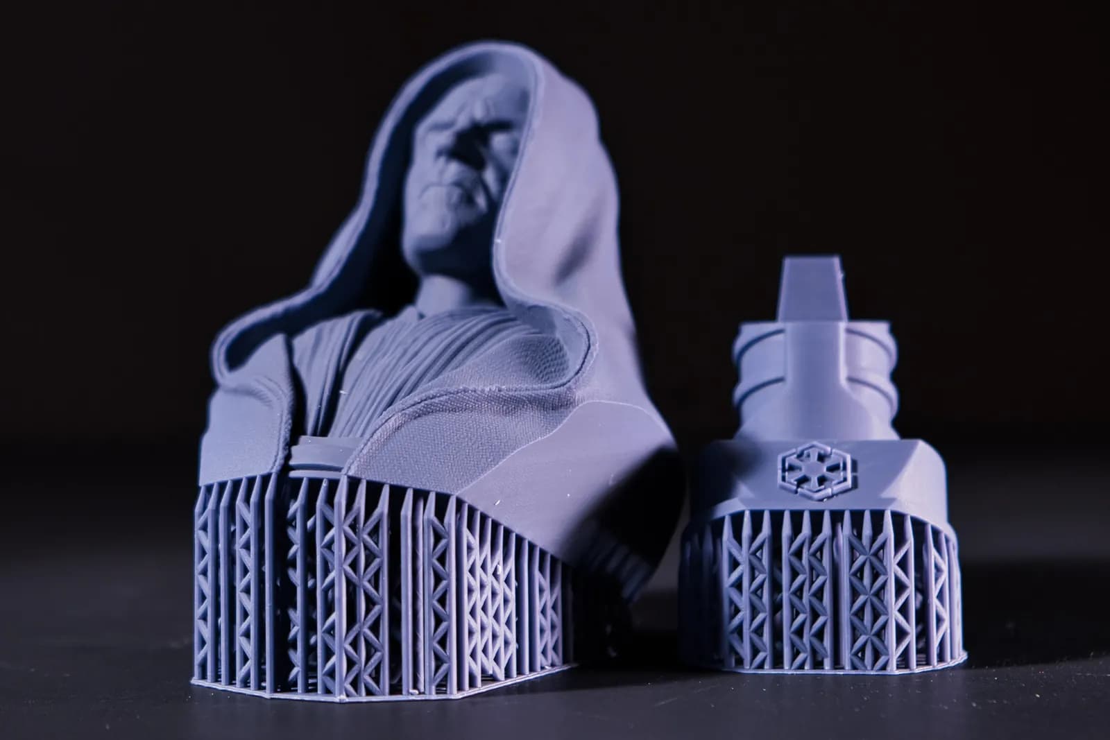 STL - Busto de Darth Maul render 4