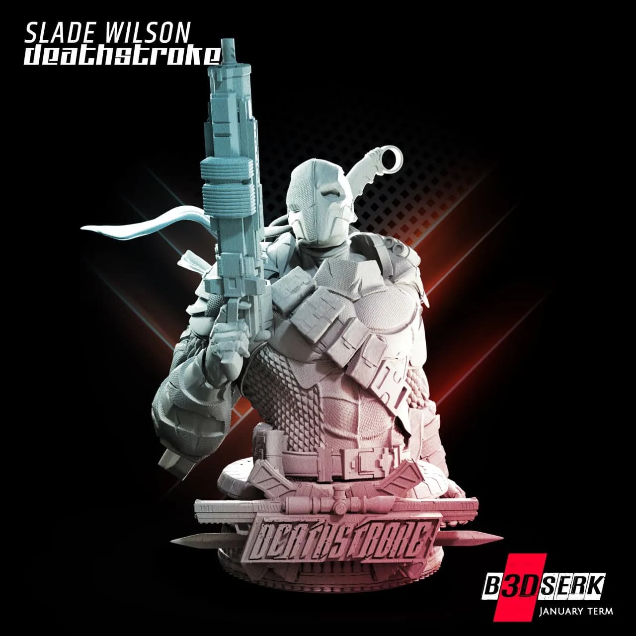 STL - Busto de Deathstroke