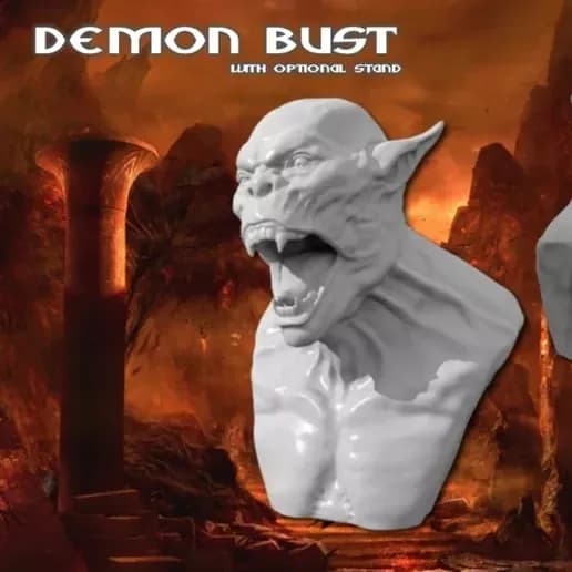 STL - Busto de Demonio