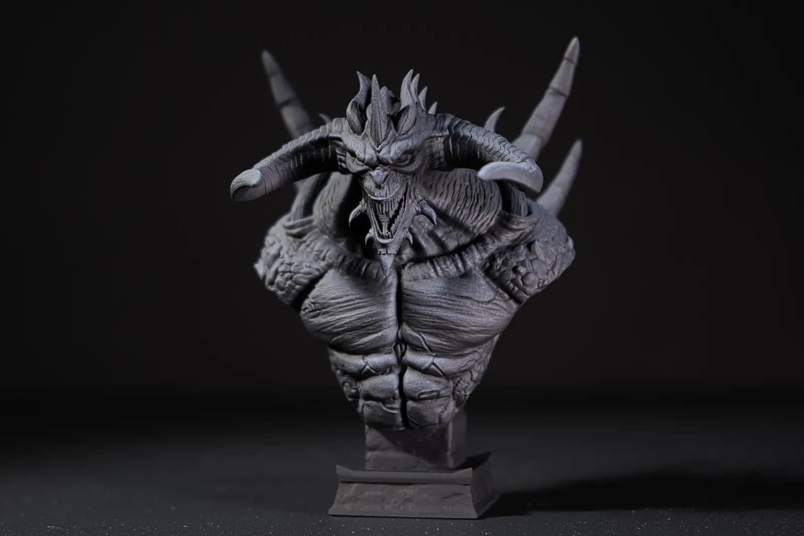 STL - Busto de Diablo 3 render 2