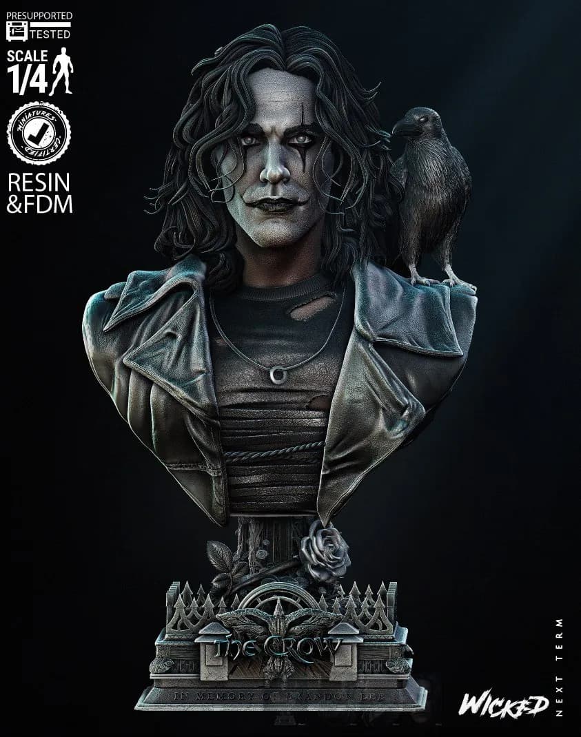 STL - Busto de El Cuervo