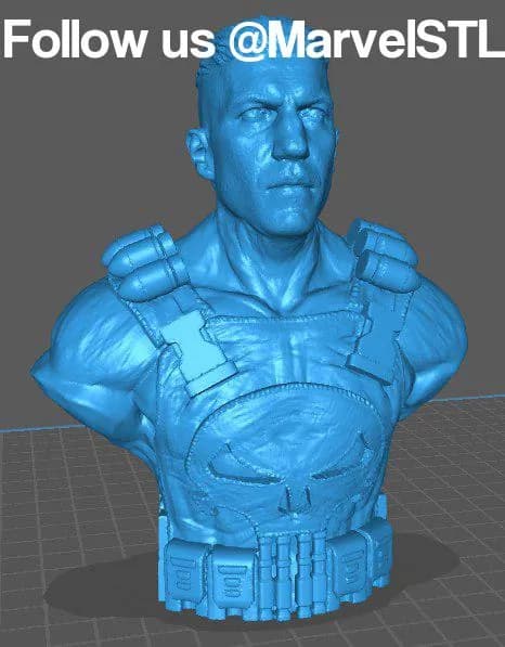 STL - Busto de Frank Castle Punisher