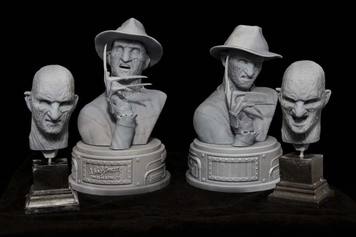 STL - Busto de Freddy Krueger 4 render 2