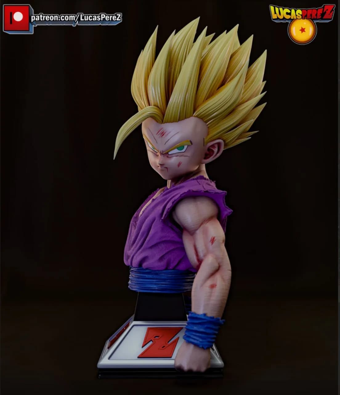 STL - Busto de Gohan