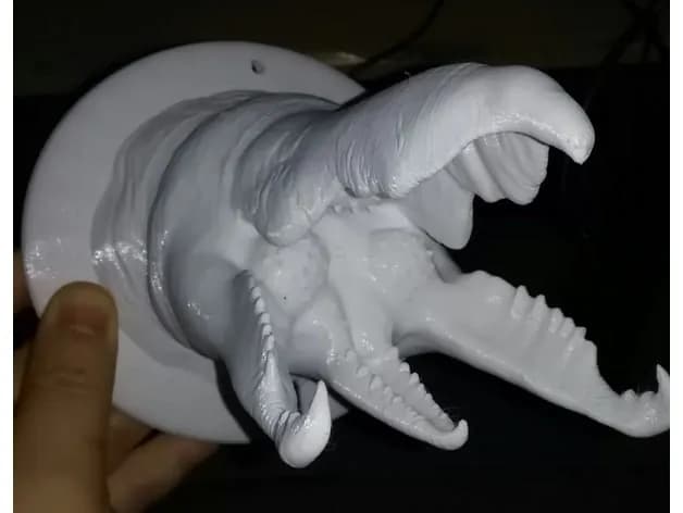 STL - Busto de Graboid de Tremors