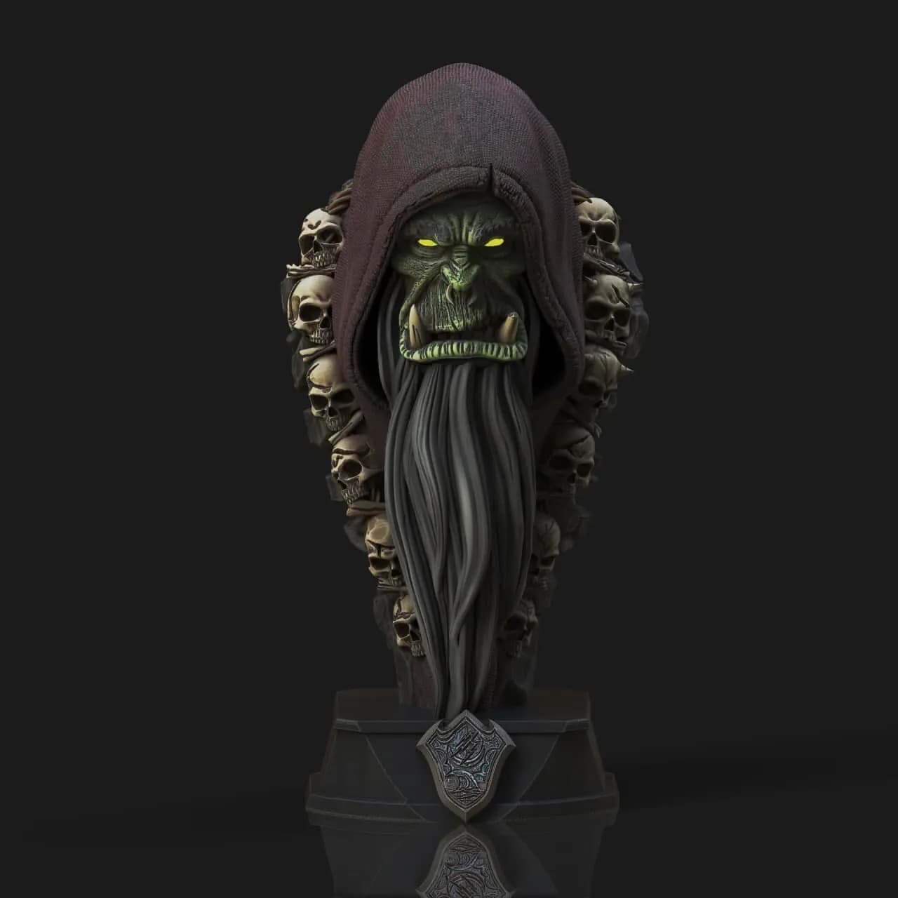 STL - Busto de Gul'dan