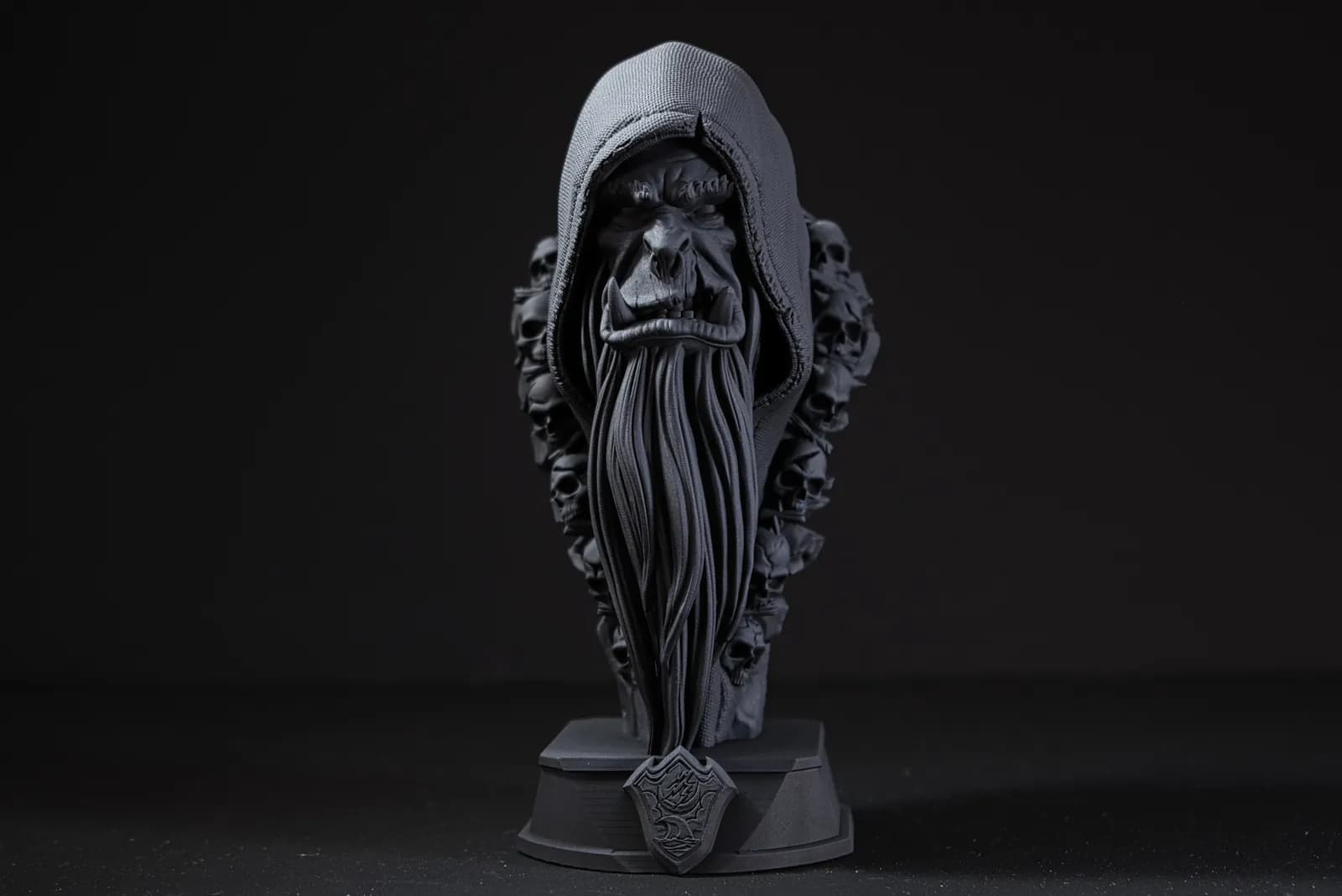 STL - Busto de Gul'dan render 2