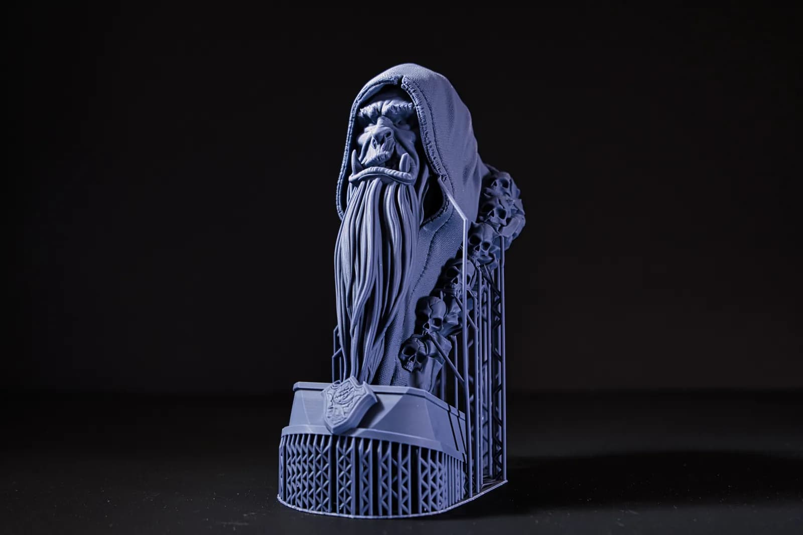 STL - Busto de Gul'dan render 3