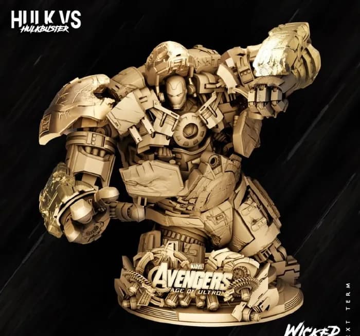 STL - Busto de Hulkbuster