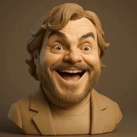 STL - Busto de Jack Black