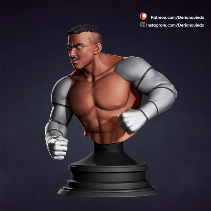 STL - Busto de Jax