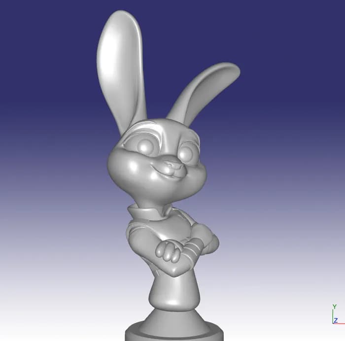 STL - Busto de Judy Hopps de Zootopia