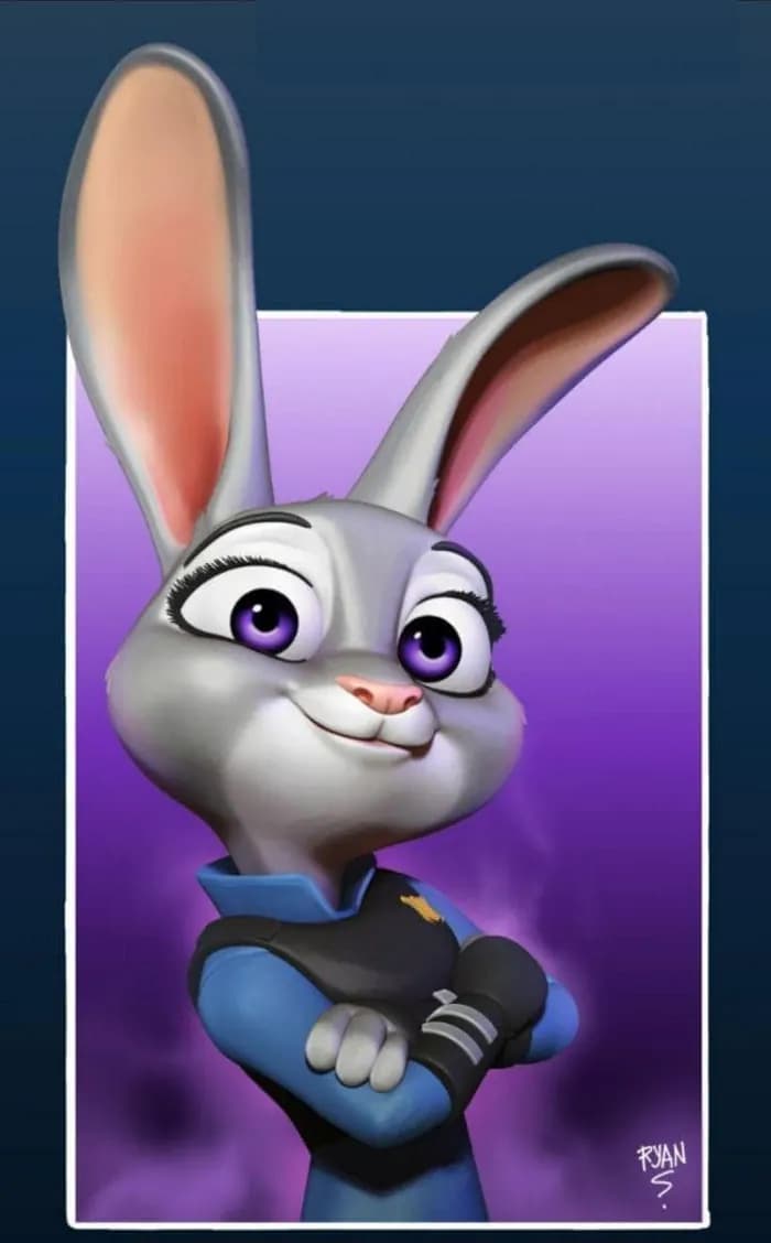 STL - Busto de Judy Hopps de Zootopia