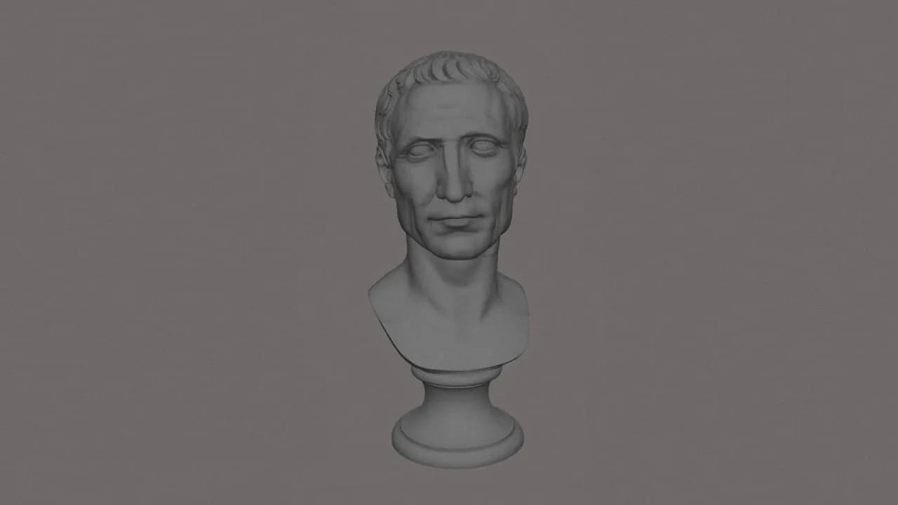 STL - Busto de Julio César