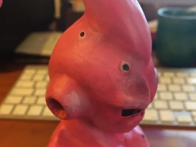 STL - Busto de Kid Buu render 3