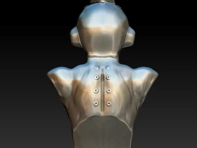 STL - Busto de Kid Buu render 5