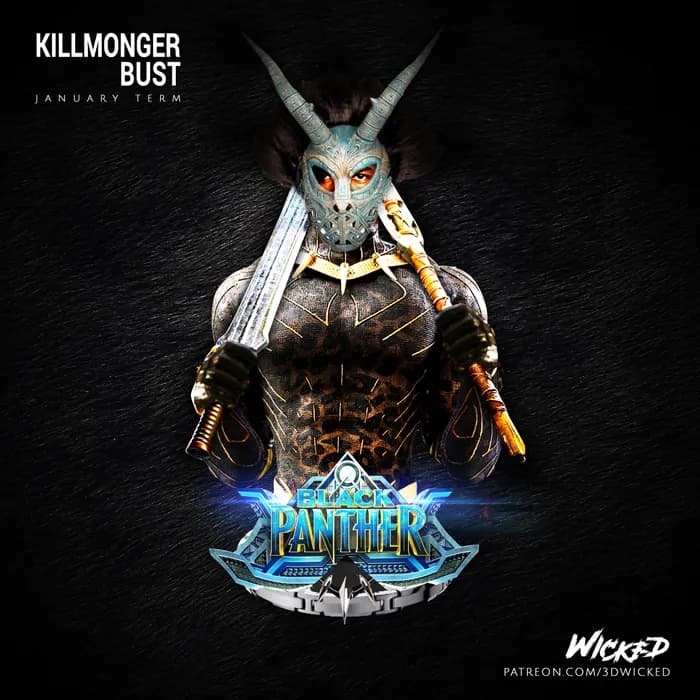 STL - Busto de Killmonger