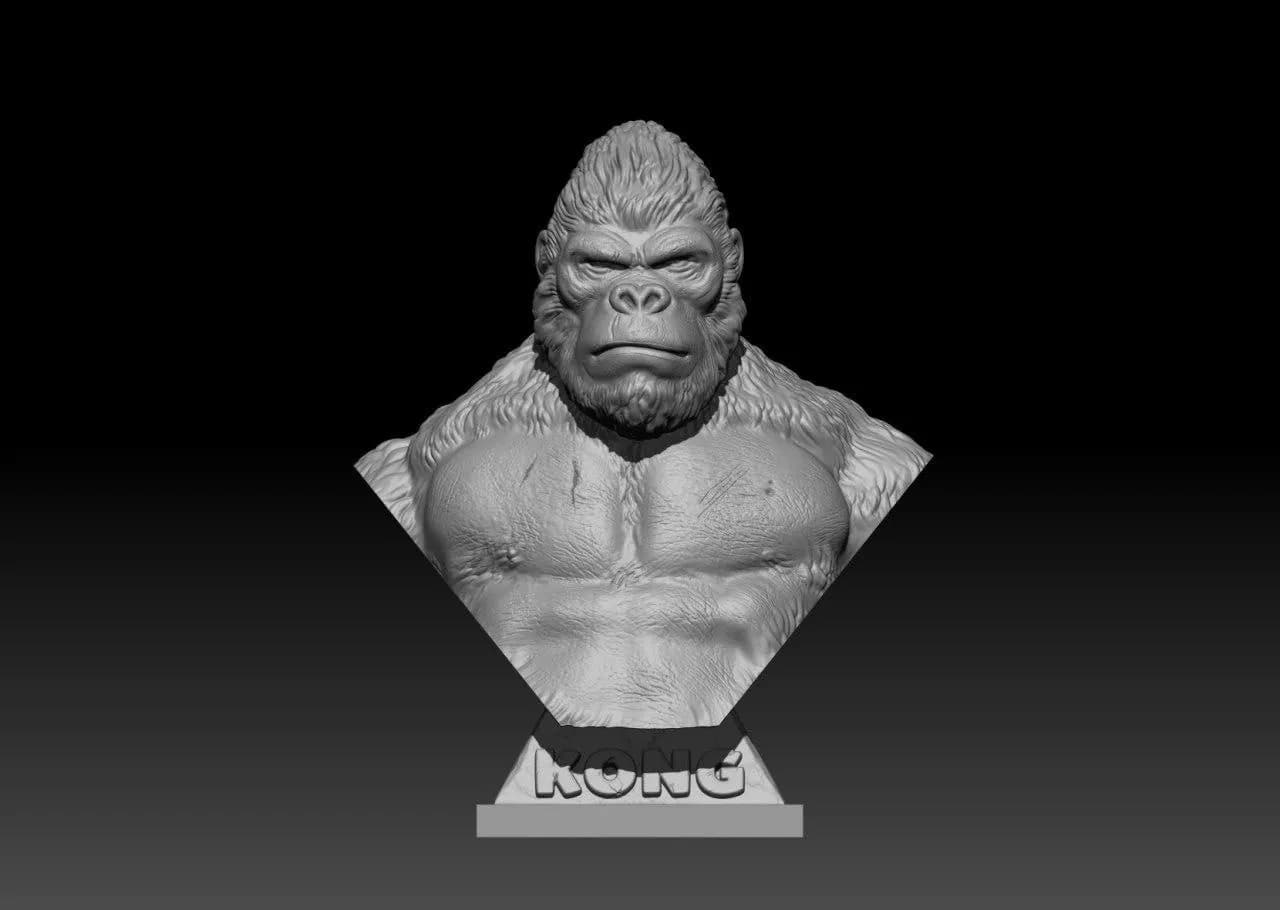 STL - Busto de Kong 2