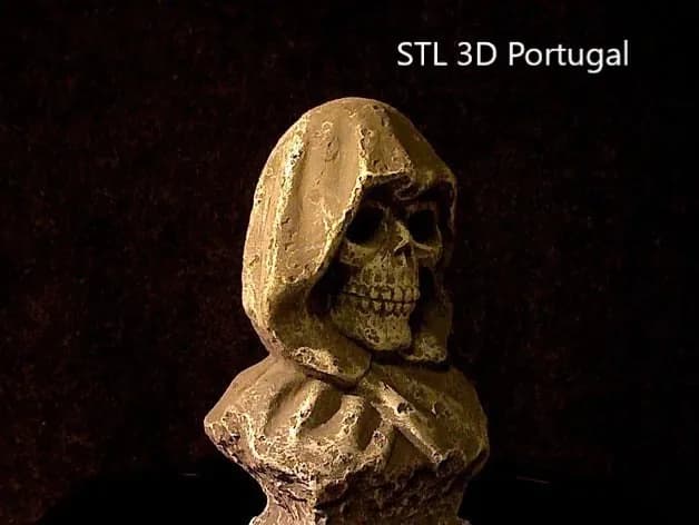 STL - Busto de la Parca render 2