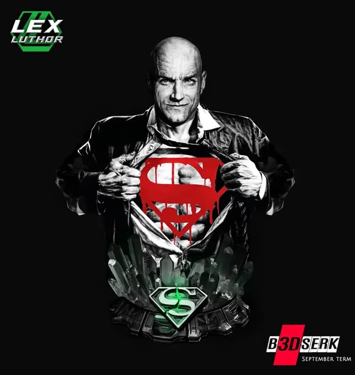 STL - Busto de Lex Luthor