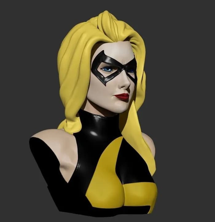 STL - Busto de Ms. Marvel