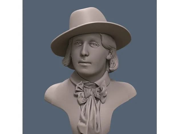 STL - Busto de Oscar Wilde